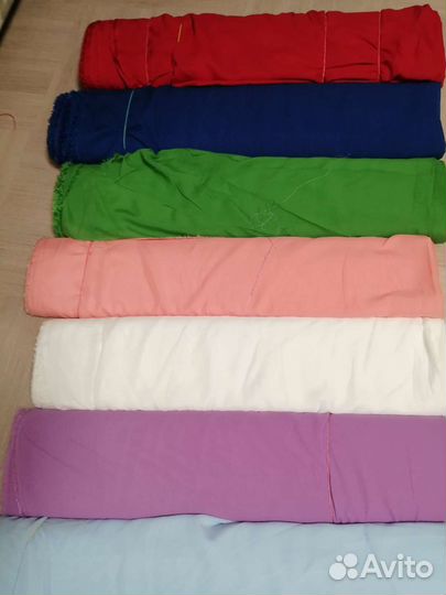 Продам шифон однотонный