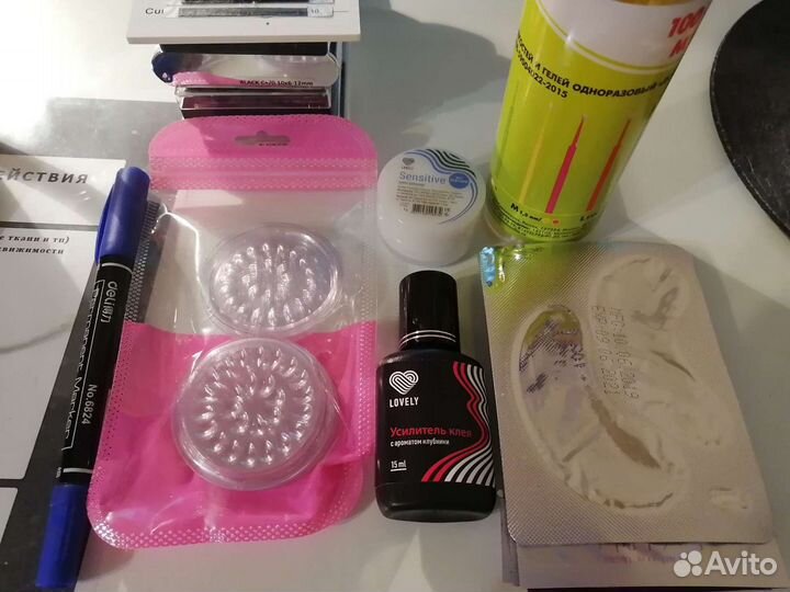 Палетка ресниц для наращивания