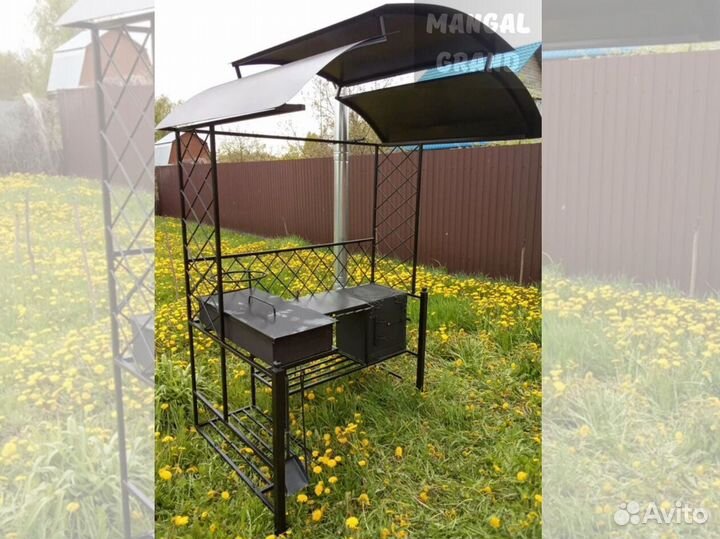 Мангал из металла