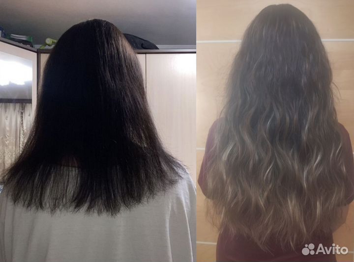 Наращивание биопротеиновых волос