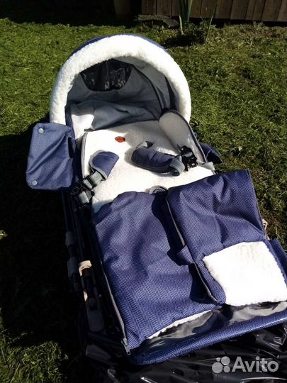 Санки-коляска Ника 7-8к