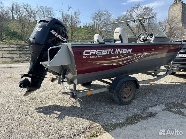 Катер Crestliner canadian 1650