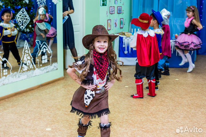 Костюм ковбоя для девочки