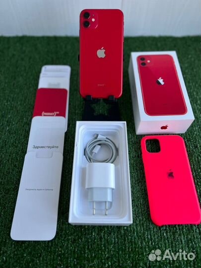 iPhone 11 128Gb Red 75 Акб