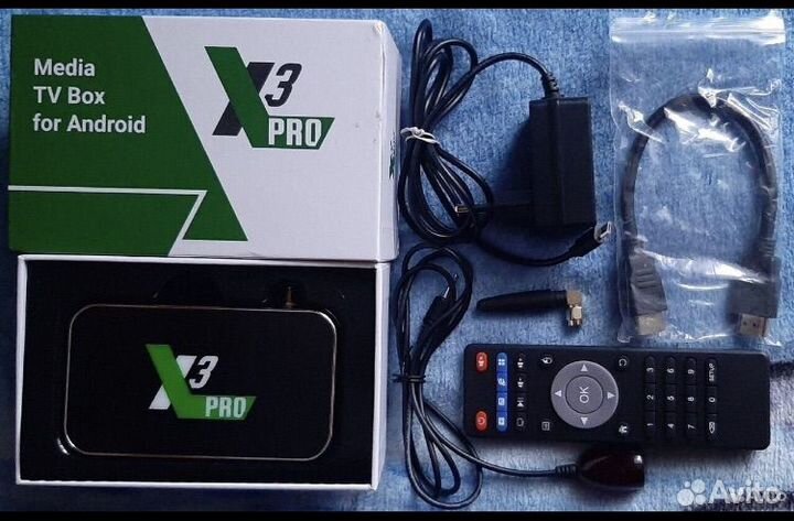 Тв-приставка Ugoos X3 Pro Amlogic S905X3 4/32 гб