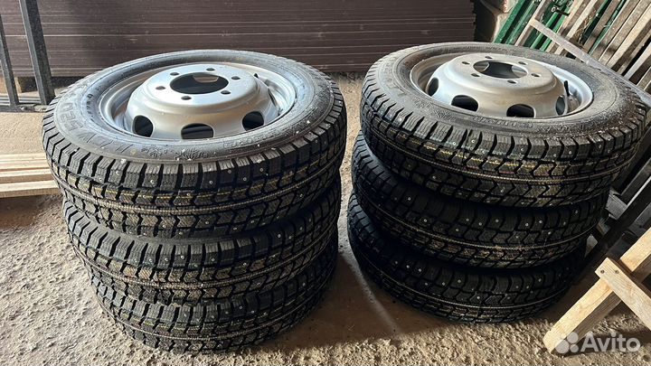 Зимняя резина на диках Газель
