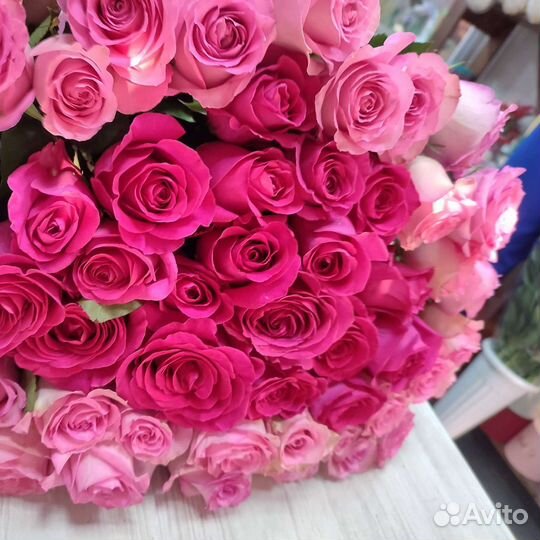 Букет 51 роза 101 роза Армавир Новокубанск