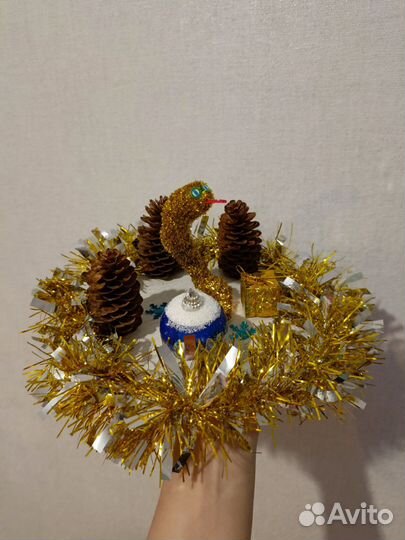 Новогодняя поделка с символом года