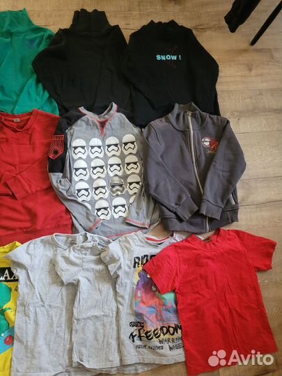 Пакет одежды для мальчика 116-122