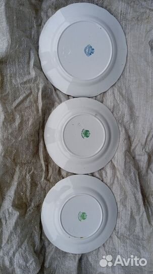 Тарелки кузнецовский фарфор