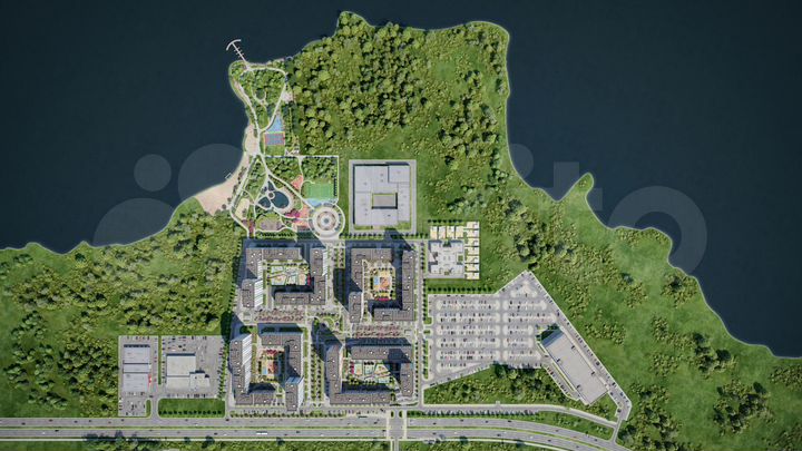 2-к. квартира, 66,2 м², 14/25 эт.