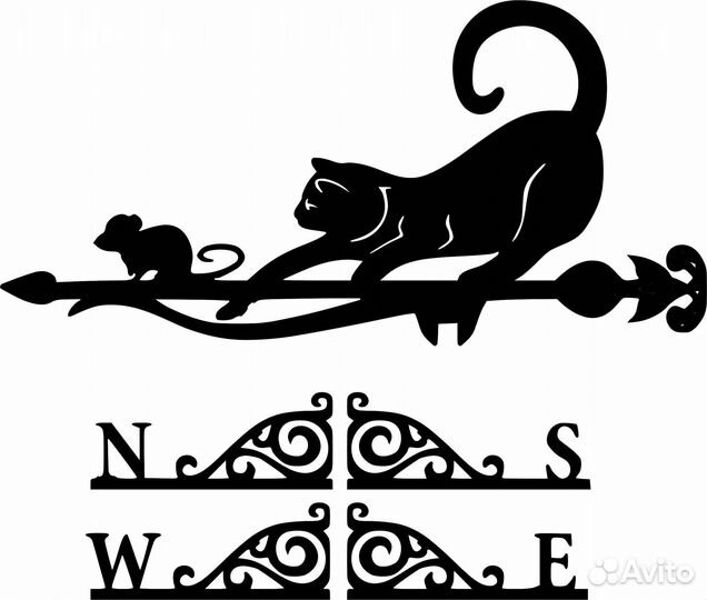 3Д модель Флюгера