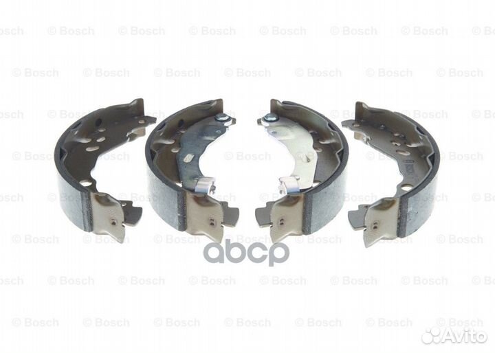 Колодки тормозные барабанные зад 09864878