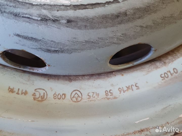 Диски штампы r16 на ниву