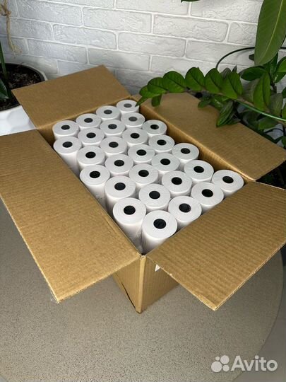 Чековая лента 80x50 для фискального регистратора