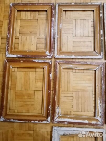 Советские деревянные рамки. Лот 1