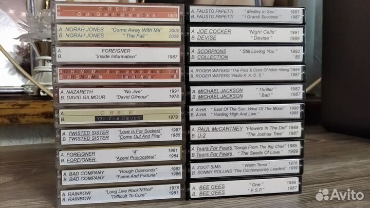 Аудиокассеты tdk maxell