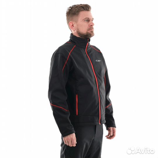 Dragonfly Куртка Explorer Black-Red XS