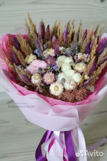 Букет из сухоцветов