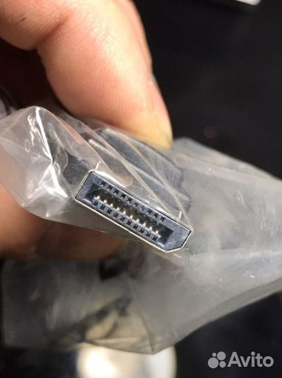 Переходник Display Port to DVI кабель 10см Li PN:4