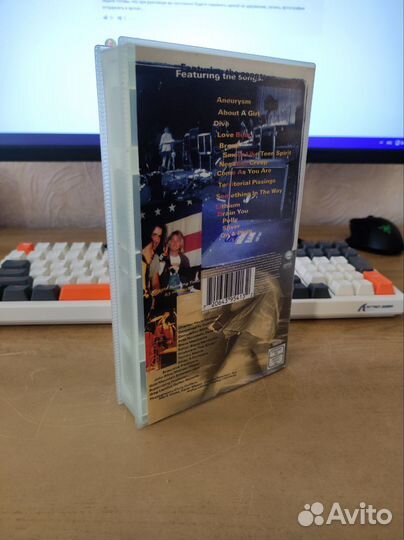 VHS Nirvana: Live Tonight Sold out видеокасета