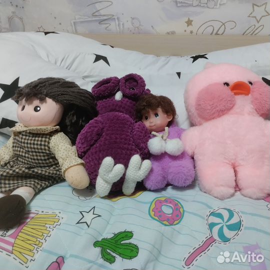 Куклы мягкие игрушки