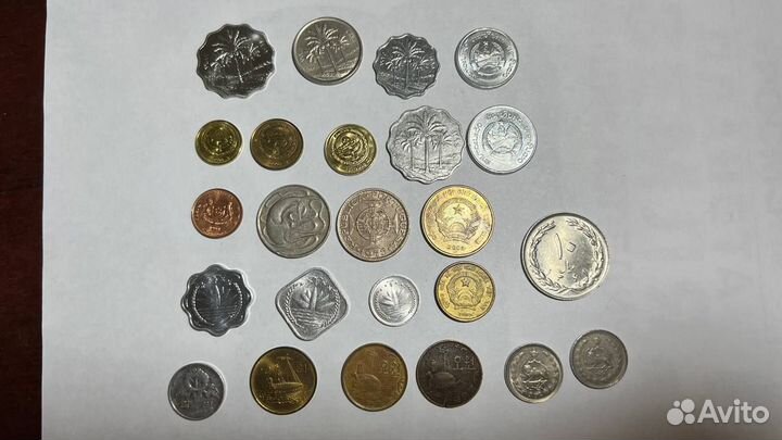 Монеты Азия старые