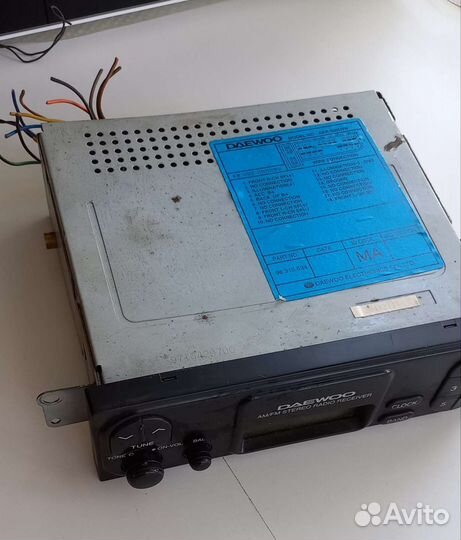 Магнитол штатная(радио) Daewoo