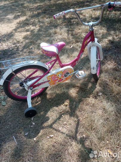 Велосипед детский для девочки с 4-5 лет