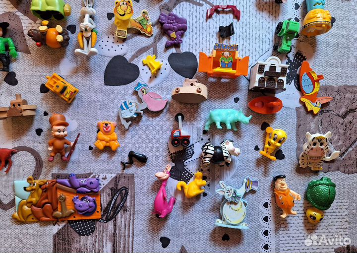 Игрушки из киндера 90х