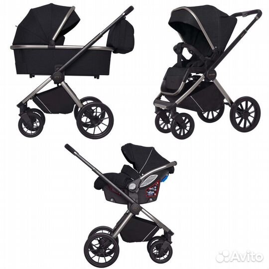 Коляска 3 в 1 Carrello optima 2022 Pitch Black