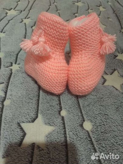Пинетки для девочки новые
