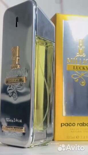 Paco rabanne 1 million lucky духи мужские
