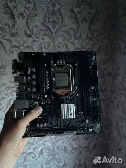 Материнская плата asrock h510m-hvs + i3 10105f