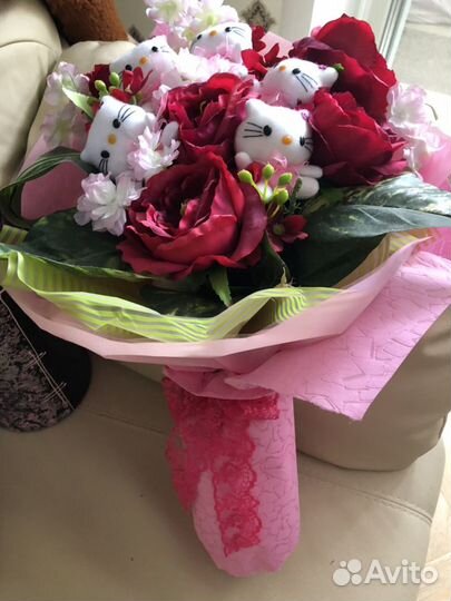 Букет из игрушек