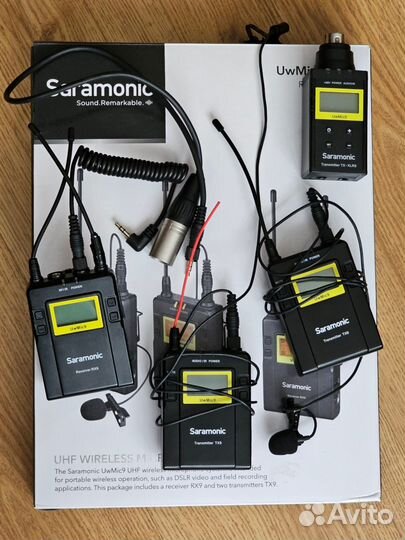Микрофон Saramonic uwmic9 TX9+TX9+RX9 Kit 2