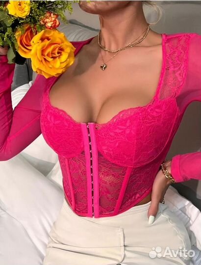 Корсетный топ L