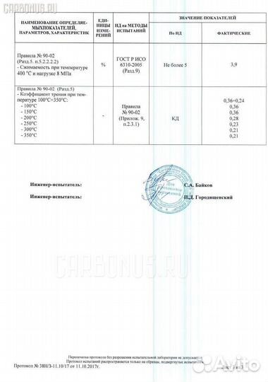 Тормозные колодки Daihatsu Altis ACV35N (Заднее)