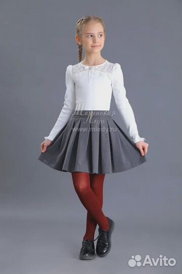 Школьная форма Маленькая леди юбка р.140