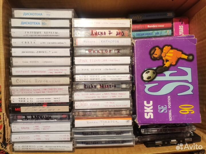 Кассеты с записью