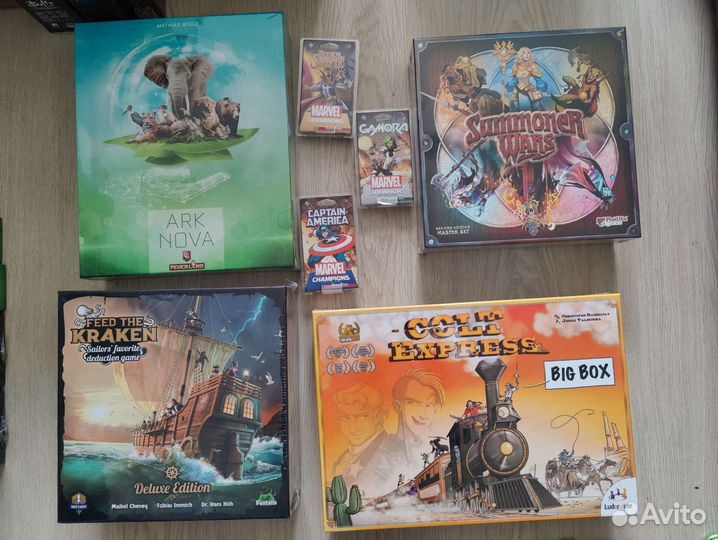 Настольные игры, в пленке (eng, de)