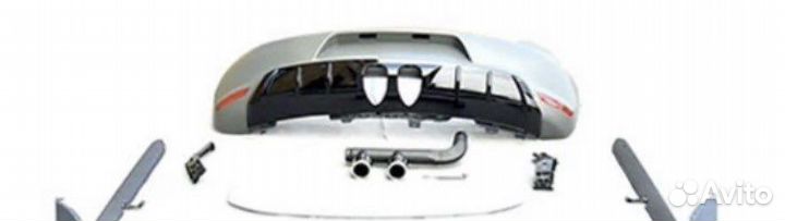 Задний бампер Volkswagen Polo