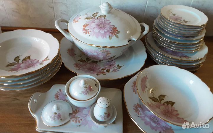 Столовый сервиз Дулево на 6 персон 32 предмета