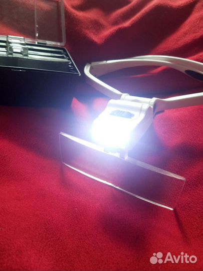 Очки лупа с подсветкой