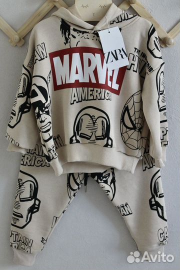 Костюм новый zara Marvel