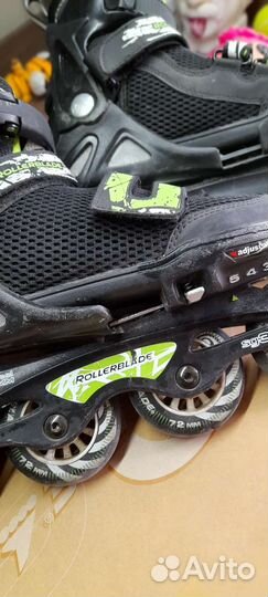 Роликовые коньки детские rollerblade 33-36.5