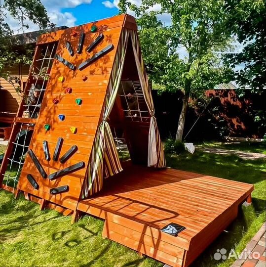 Детская игровая площадка База 4 для дачи