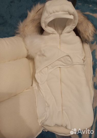 Комплект на выписку для мальчика зима осень