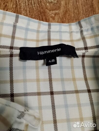 Рубашка в клетку женская