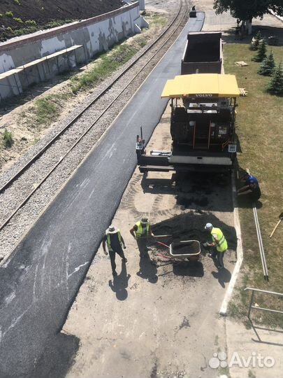 Асфальтирование благоустройство укладка асфальта